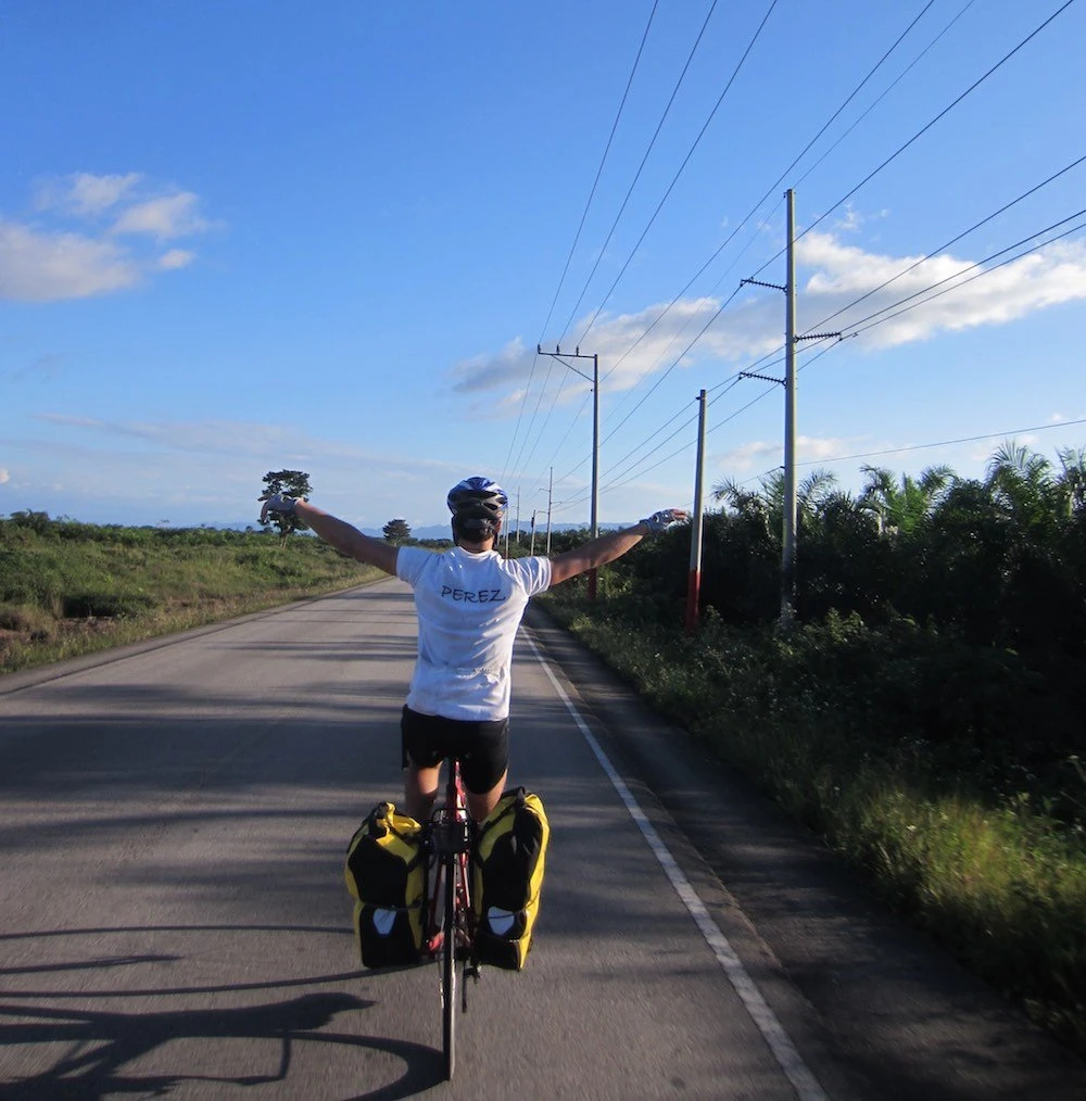Andrea Garreffa: interview with a cycle-traveler writer