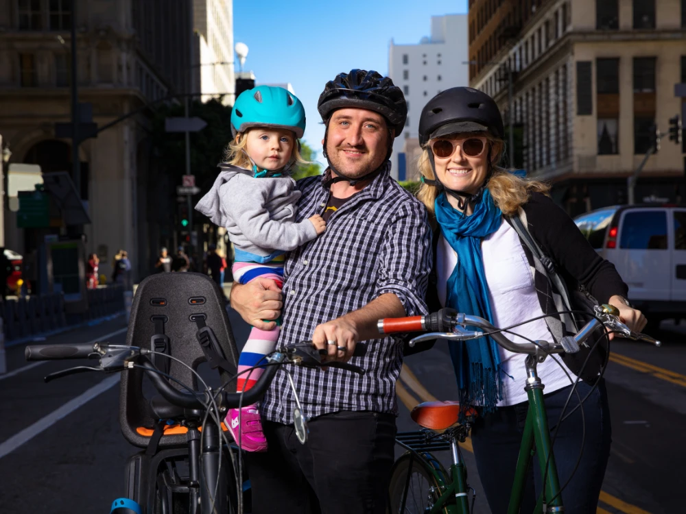 Bikes in the city: the solution for transporting children
