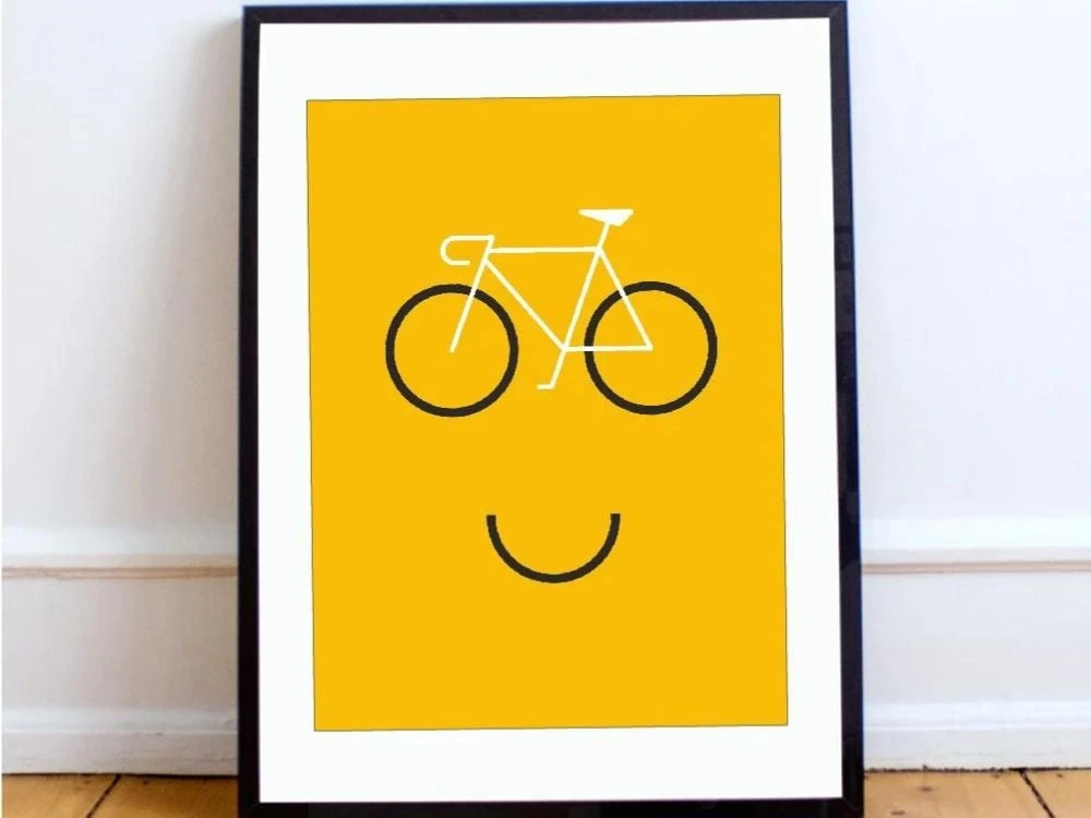 Four illustrations on the world of bikes that will improve your day
