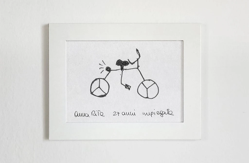 Gianluca Gimini's Velocipedia: can you draw a bike?