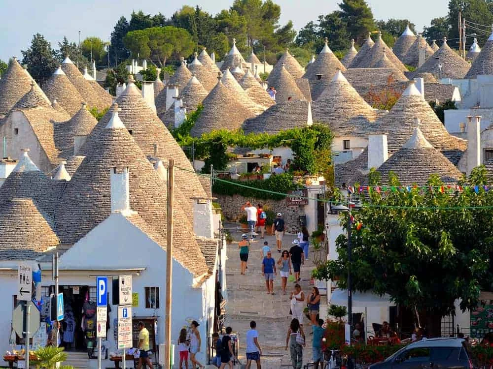 The trulli of Alberobello in Puglia, Italy